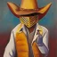 Placeholder: Cowboy with mask