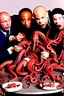 Placeholder: The cast of red Dwarf all eating octopus