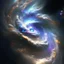 Placeholder: galactic crsytal object in space, cosmic glowing fog vortex, 8k resolution, photorealistic, ultra detailed