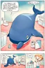 Placeholder: The whale is off to visit the whale dentist