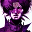 Placeholder: beautiful punk girl, hyper detailed, intricately detailed, illustration by <kilian eng> <Yoji Shinkawa>, purple tones,