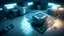 Placeholder: FLOORPLAN futuristic cyberage photorealistic uhd 8k VRAY highly detailed HDR