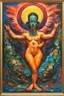 Placeholder: Sacred Provocateur surreal expressionism; dada