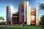 Placeholder: Worlds best building design for a college campus. Unique and brilliant architectural design. Use Indian hindu style mixed.