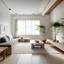 Placeholder: a minimalist japanese living room