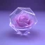 Placeholder: transparent crystal rose