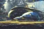 Placeholder: Spaceship starting from a Spaceport on a heavy industrialized planet, art by John Berkey, insanely detailed, vibrant, 8k uhd, wide-angle, street level view