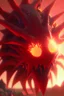 Placeholder: Sun red creature ,concept art, smooth, extremely sharp detail, finely tuned detail, ultra high definition, 8 k, unreal engine 5, ultra sharp focus