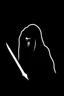 Placeholder: Extremely simple logo representing the shadow of the grim reaper. Noi