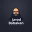 Placeholder: create a logo for me "javad Babakan" .i am a ai programmer artist