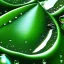 Placeholder: 4 big waterdrops on green leave, reflections on the drops, photorealistic, high quality, 8k , details