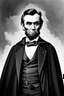 Placeholder: abraham lincoln wearing a cloak