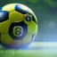 Placeholder: Football Brazil Pele,shallow depth of field, macro lens, unreal engine 5, ultra detailed, realistic