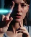 Placeholder: Ultra Realistic image portrait, medium shot view, woman making the fuck you finger gesture, highly detailed, unreal engine 5, RTX, ultra detail, volumetric lighting, finely drawn, high definition, high resolution.