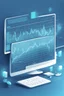Placeholder: Advanced Trading Strategies and Analysis, flat light blue style