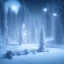 Placeholder: winter landscape, bells, ice, dreamy, science fiction