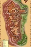 Placeholder: dnd map of red desert village