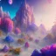 Placeholder: blue gold and violet landscape with multicolored crystals falling from the sky, full of details, smooth, bright sunshine，soft light atmosphere, light effect，vaporwave colorful, concept art, smooth, extremely sharp detail, finely tuned detail, ultra high definition, 8 k, unreal engine 5, ultra sharp focus