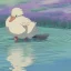 Placeholder: A Drunk White Duck Surrounded by Alcohol