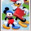 Placeholder: Mickey Mouse and Donald Duck by Jim Woodring