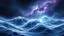 Placeholder: flow theme, abstractions and stunning shapes, water, dark galaxy around, deep sea water with nebula and big deep galaxy, music, soft verry fade 2d nervous system with fade little lightings floatings in background, deep sea, deep colors: dark blue, purple, white, pale green, pale silver gray colors, stunning composition with dremlike vibe, slow flow of a light wave-like water, deep colors, emotional, etheral, neurodivergens ambient soul , abstractions, soft pale neuron web, stunning, cinematic