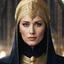 Placeholder: Her face, serene yet enigmatic, reveals the secrets of the Bene Gesserit training. A hint of a smile plays at the corners of her lips, a subtle acknowledgment of the power she wields. Her mind, honed through years of mental and physical discipline, allows her to perceive the subtlest nuances of the ship's operations.