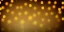 Placeholder: Festive abstract bokeh background - golden bokeh lights, beige - New Year, Anniversary, Wedding, banner