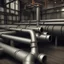 Placeholder: beautiful, simple and detailed industrial pipe