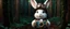 Placeholder: High-end hyperrealism epic cute fluffy rabbit hero holding a steampunk DSLR Camera, Steampunk-inspired cinematic photography, symmetry forest alley background, Aesthetic combination of metallic sage green and titanium blue, Vintage style with brown pure leather accents, Art Nouveau visuals with Octane Render 3D tech, Ultra-High-Definition (UHD) cinematic character rendering, Detailed close-ups capturing intricate beauty, Aim for hyper-detailed 8K