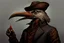 Placeholder: arafed bird wearing a hat and jacket with a long beak, from witcher (2021), portrait photoreal, taking tobacco snuff, trending on artstatio, from the game pathologic 2, 2 0 1 4. modern attire, thomas