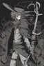 Placeholder: young witch hunter man