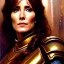 Placeholder: portrait beautiful face Laura Roslin - Battlestar Galactica,busty,ancient metal armor balanciaga fashion clothe painting by gaston bussiere, greg rutkowski, yoji shinkawa, yoshitaka amano, tsutomu nihei, donato giancola, tim hildebrandt, oil on canvas, cinematic composition, extreme detail,fit full head inside picture,16k