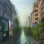 Placeholder: Billboards,river,Times Square,Beaux Arts architecture,+palladio+liveable street+detailed facades+green city,uphill road,trees on walkway,elegant avenue, biopunk+Bueno Aires,vienna,alphonse mucha, greg rutkowski,matte painting, cryengine, hyper detailed, felix kelly, fantasy art, seb mckinnon"