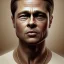 Placeholder: Brad pitt, bald, pyjamas, realisme,