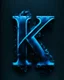 Placeholder: BLEU K Letter IN black background