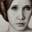 Placeholder: [[extrem stunning photorealistic carrie fisher as princess leia in star wars]] :: [[photorealistic brown eyes, symmetrical short hair, head and shoulders portrait, 8k resolution photorealistic portrait by Greg Rutkowski, WLOP, hyperdetailed, intricately detailed, triadic colors]]