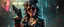 Placeholder: airbrush 3d rendering, mafia cyberpunk stylish lady dr smick Vex is now officially in stasis. No experiments. No clones. No accidental galaxy-ending breakthroughs. sci fi guns and rays, shattering glass background, flying debris, mad laughs, and pose
