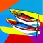 Placeholder: boat pop art