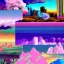 Placeholder: Vaporwave art Collage