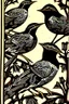 Placeholder: birds woodcuts