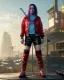 Placeholder: Billie Eilish, in stockings, cyberpunk2077