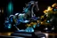 Placeholder: night, dark room, bioluminescent Coloured glass dynamically jumping horse set with gemstones, glittering metal stems and gemstone leaves on a room table sharp focus elegant extremely detailed intricate very attractive beautiful dynamic lighting fantastic view crisp quality exquisite detail gems and jewels S<AI Weight:1 Professional photography, bokeh, natural lighting, canon lens, shot on dslr 64 megapixels sharp focus Weight:0.9