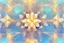 Placeholder: beautiful composition, symmetric pattern, Double exposure of cubes in which abstract flowers are, cracked holographic marble background, the cracks are golden S<AI in sunshine