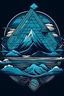 Placeholder: Bermuda triangle as a logo for a rap team