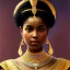 Placeholder: :Portrait of Cleopatra princess:: : ILYA REPIN Portrait of a Negress (1907) :: : Egyptian makeup :: : lithograph, ink drawing :: : trending on artstation, insane details :: : Chie Yoshii style::