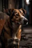 Placeholder: Retrato de un perro callejero por Juan Arancio