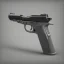 Placeholder: pistol, grey background