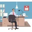 Placeholder: Ilustración oficina de empleo; estilo Joe Sacco