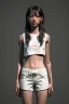 Placeholder: Ultra Realistic image, 25 years old brunette woman, Madrid, portrait, small stature, small chest, yakuza body tattoo, white broken cotton short undershirt, black latex short, akira anime style, night Tokio background, vibrant color, highly detailed, art stations, concept art, smooth, unreal engine 5, god rays, ray tracing, RTX, lumen lighting, ultra detail, volumetric lighting.