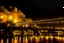 Placeholder: Chain Bridge Budapest, Danube, fireworks in the sky, smoke, dust, reflection at night in starshine